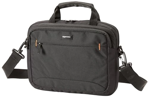 AMAZON BASICS 11.6 INCH LAPTOP BAG WITH SHOULDER STRAP, 1-PACK - BLACK