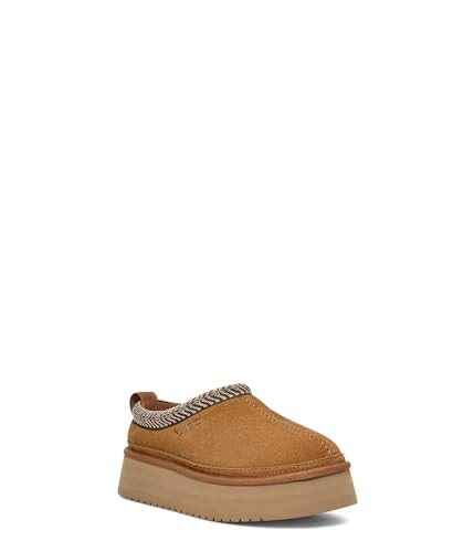 UGG KOOLABURRA POLYESTER FUR-LINED HOUSE SHOE - SIZE: WOMEN 6 - CHESTNUT New