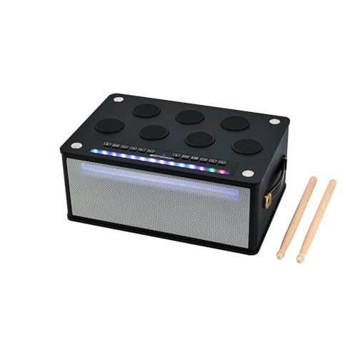 EMERSON - BLUETOOTH PARTY SPEAKER WITH DIGITAL DRUM FUNCTION - BLACK