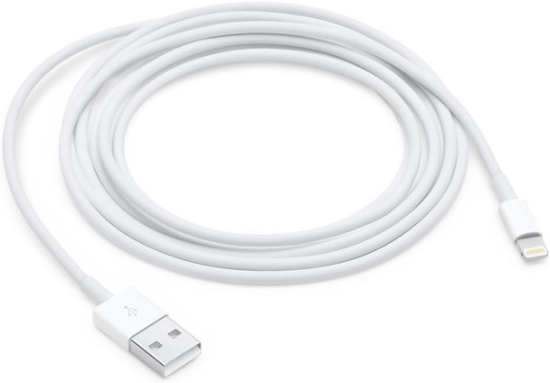 APPLE LIGHTNING TO USB CABLE (2 M) - WHITE New