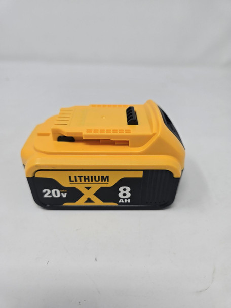 LONGFIT REPLACEMENT FOR DEWALT 20V MAX BATTERY 8000MAH - YELLOW/BLACK