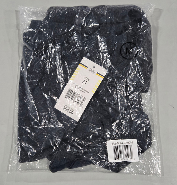 GALAXY BY HARVIC KICK START GEAR MEN'S SHORT SLEEVE CREW NECK TEE - M - BLACK