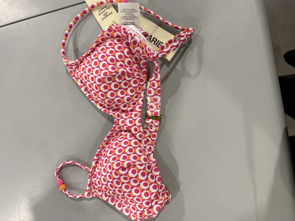 NO BOUNDARIES SPORTY BRALETTE TOP SIZE XXS SURF - PINK New