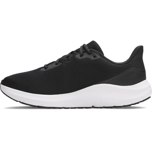 3028254 Under Armour Men's Charged Pursuit 4 Black/White Size 9.5