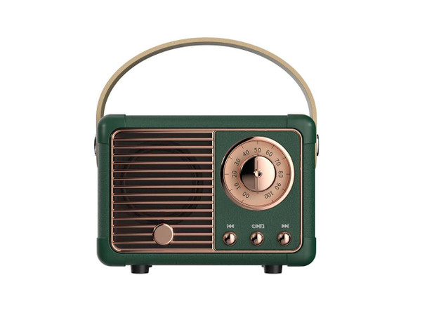 Dosmix Retro Bluetooth Speaker, Vintage Decor Mini Wireless Speaker, Cute