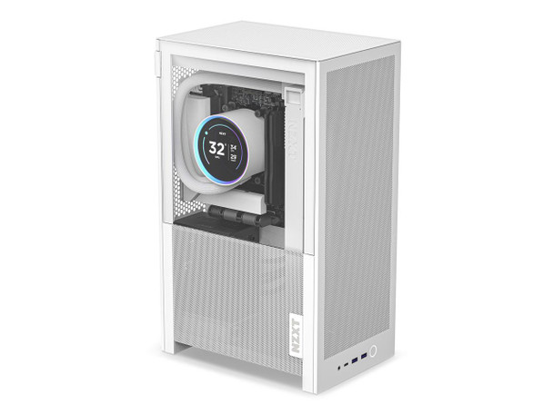 NZXT H2 Flow (2026) mini-ITX Case - All White