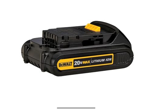 DEWALT 20V MAX 1.3A LITHIUM-ION BATTERY DCB207 - BLACK/YELLOW