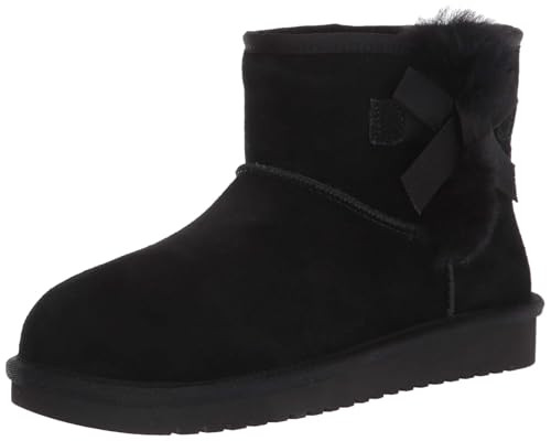 1114731 KOOLABURRA BY UGG WOMEN'S VICTORIA MINI BOOT SIZE 5 BLACK