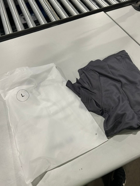 GENERIC SHORT SLEEVE TSHIRT - SIZE: MEN L WOMEN L - GRAY
