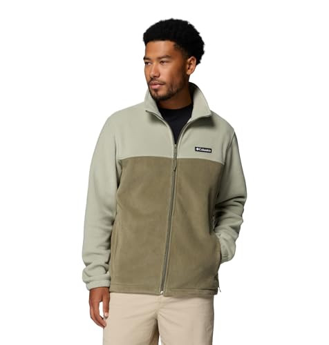 1476671354 COLUMBIA MEN'S STEENS MOUNTAIN FULL ZIP 2.0 SAFARI/STONE GREEN 2XL New