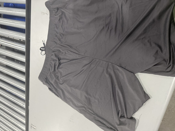 JUMP START CLASSIC POLY TECH LOUNGE SHORTS - SIZE: MEN 3XL - GRAY