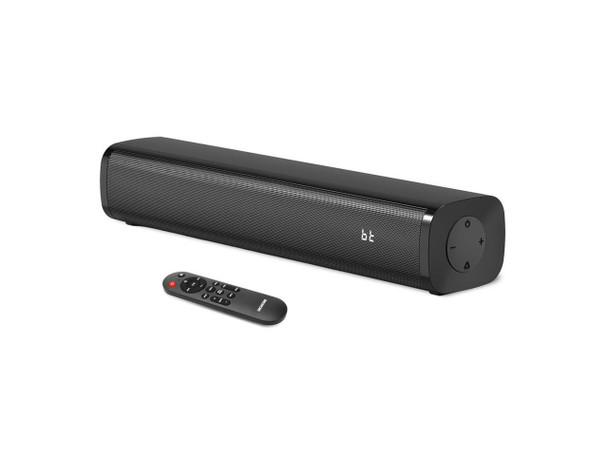 Wohome 2.1ch Small Sound Bars for TV with 6 Levels Voice Enhancement, Built-in