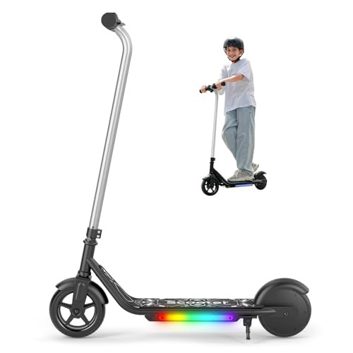 ESCOONE K2 ELECTRIC SCOOTER FOR KIDS AGES 6-12, 150W 2 SAFE SPEEDS, 154 LOAD