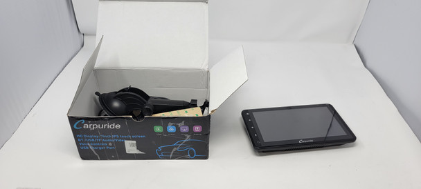 CARPURIDE HD DISPLAY: 7" IPS TOUCH SCREEN BT/USB/TF AUDIO/VIDEO VOICE CONTROLS
