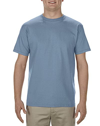 AMERICAN APPAREL AM 1701 5.5 OZ COTTON SHORT SLEEVE T-SHIRT SLATE 2XL