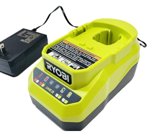 RYOBI ONE+ 18V LITHIUM-ION CHARGER PCG002 - LIGHT GREEN/BLACK
