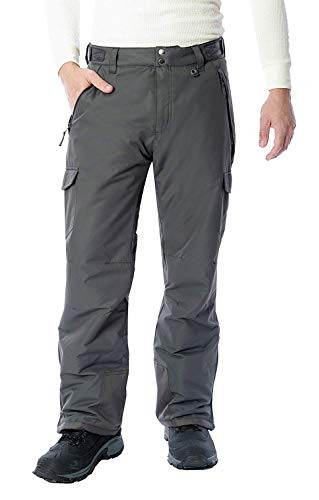 ARCTIX MEN'S SNOWPORTS CARGO PANTS, 32" INSEAM - SIZE MEN L - CHARCOAL