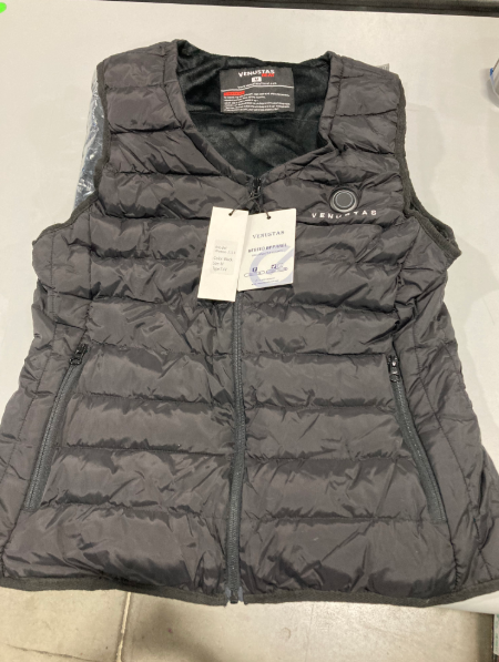VENUSTAS WOMEN'S HEATED PUFFER VEST BATTERY PACK, 7.4V  - SIZE: WOMEN M - BLACK