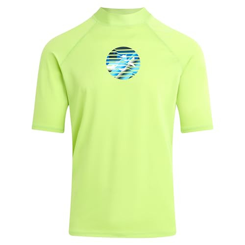 KANU SURF MENS MERCURY UPF 50+ RASHGUARD SWIM SHIRT SIZE XL - HYPER GREEN New