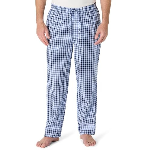 AMAZON ESSENTIALS MEN'S COTTON POPLIN STRAIGHT PAJAMA PANTS - SIZE: MEN S New