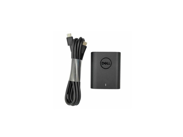 Dell 60W USB-C GaN Ultra Slim AC Adapter - 60 W - United States - 3.28 ft Cable