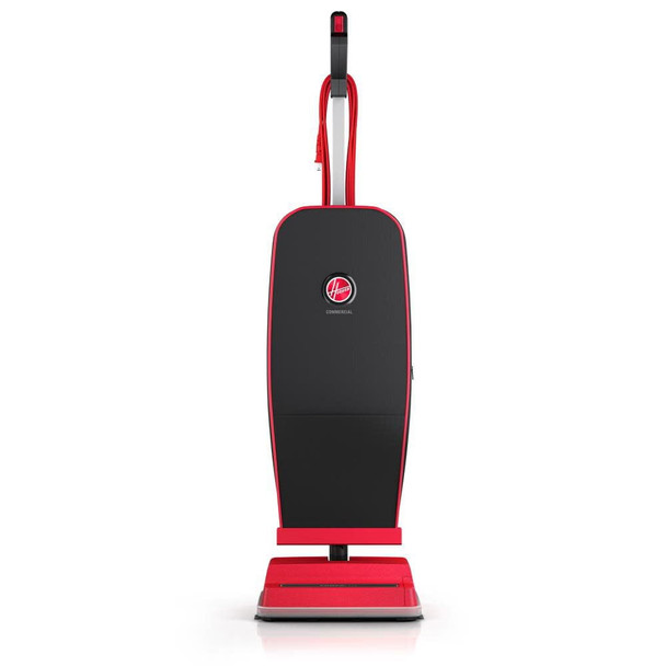 HOOVER COMMERCIAL COMMERCIAL PRIME LITE, BAGGED, CORDED - BLACK/RED
