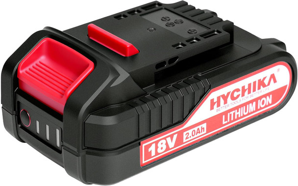 HYCHIKA BATTERY 18V 2000MAH LITHIUM - BLACK/RED