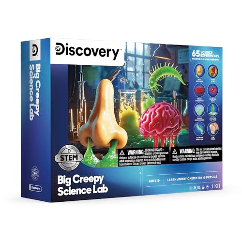 Discovery Big Creepy Science Lab 65 Experiments Stem Kit Kids Slime Science New