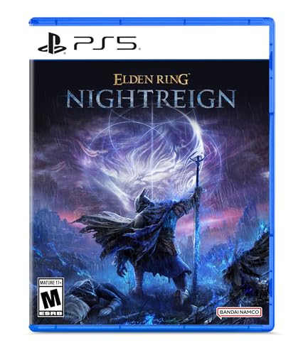 BANDAI NAMCO ELDEN RING NIGHTREIGN PS5 Amazon Exclusive Deluxe Edition - BLUE New
