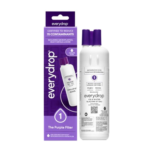 EVERYDROP BY WHIRLPOOL ICE WATER REFRIGERATOR FILTER 1 EDR1RXD1 - PURPLE New