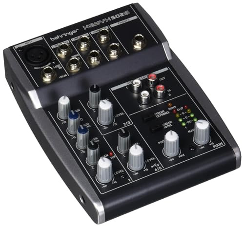 BEHRINGER XENYX 502S XENYX MIXER, STANDARD - BLACK