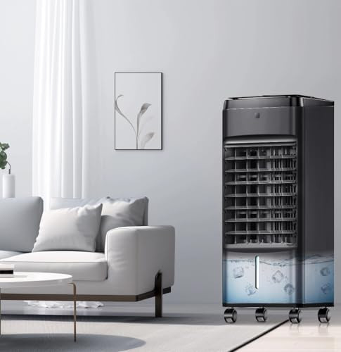 NOMEY 3-IN-1 Portable Air Conditioners 4 Modes JDAC66R - Black