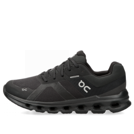 ON RUNNING-CLOUDRUNNER WATERPROOF - SIZE: MEN 9 (AU/UK M8.5) (EU M42.5) - BLACK