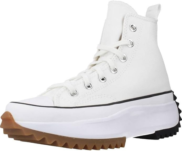 CONVERSE RUN STAR HIKE HIGH TOP PLATFORM SHOES MEN 8.5 WOMEN 10 WHITE/BLACK/GUM