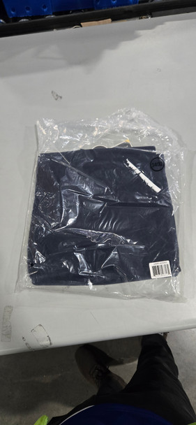 AUTHENTIC STRETCH LASTING FIT & COMFORT PANTS - SIZE: MEN 34X32 - NAVY