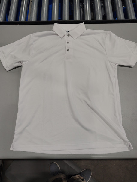 PGA TOUR SHIRT POLO SIZE: MEN M - WHITE