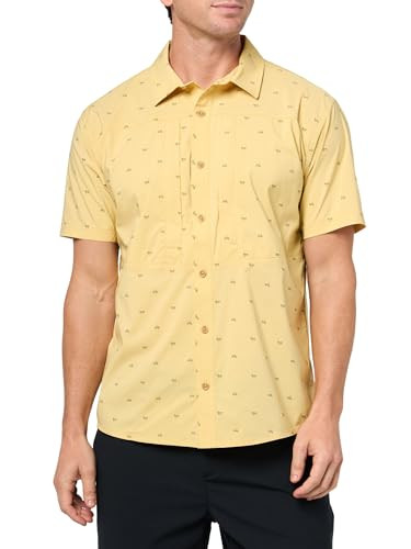 14123-1336 SIMMS MEN'S STONE COLD SS SHIRT - SIZE: MEN XL - FISHTAIL SANDBAR New
