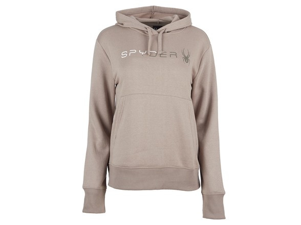 SPYDER WOMEN'S FADE GRAPHIC HOODIE SIZE M - CINDER WHITE/FALCON New
