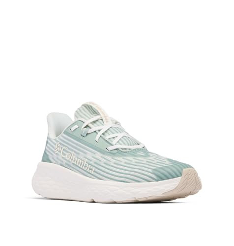 BL5704 Columbia Women's Konos Swift Running Shoe Sea Salt/Cool Green Size 9.5