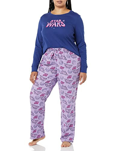 Amazon Essentials Disney | Marvel | Star Wars Women's Flannel Pajama Sleep Sets