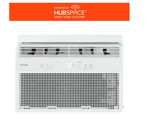 VISSANI 6,000 BTU 115-VOLT WINDOW AIR CONDITIONER COOLS 250 SQ FT REMOTE - WHITE New