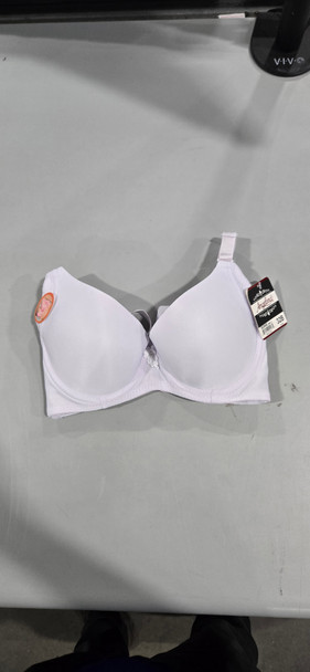 ANGELINA WOMENS WIRED PADDED T-SHIRT BRA - SIZE: WOMEN 32B - WHITE