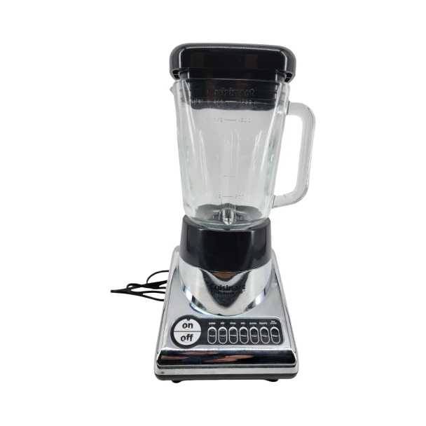 CUISINART POWER BLEND 600 DELUXE 7 SPEED BLENDER - CHROME