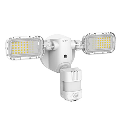 SANSI 90W 10,000LM LED Outdoor Flood Light Security Light - WHITE