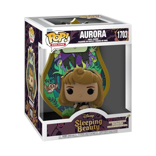 Funko Pop! Deluxe: Sleeping Beauty - Aurora - Stained Glass - Collectable Vinyl
