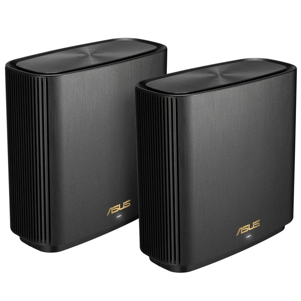 ASUS ZenWiFi - AX7800 WiFi 6 AiMesh Home Wireless System - Black (2-Pack)