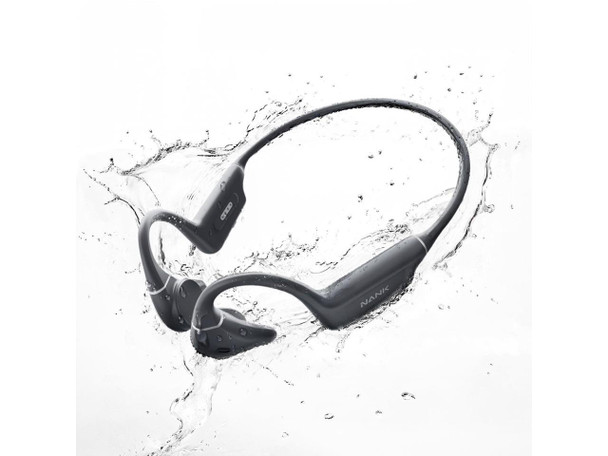 NANK Runner Diver2 Bone Conduction Headphones, IP68 Swimming Headphone with MP3