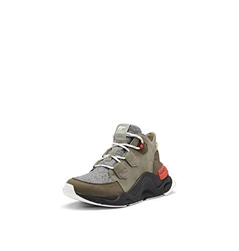 Sorel Women's Kinetic Rngd Caribou Boot — Grey Green, Alpine Tundra — Size 10