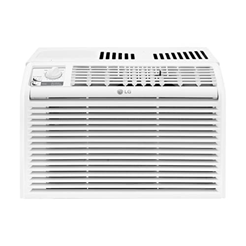 LG 5000 BTU Window Air Conditioners [2023 New] Easy Mechanical Control White