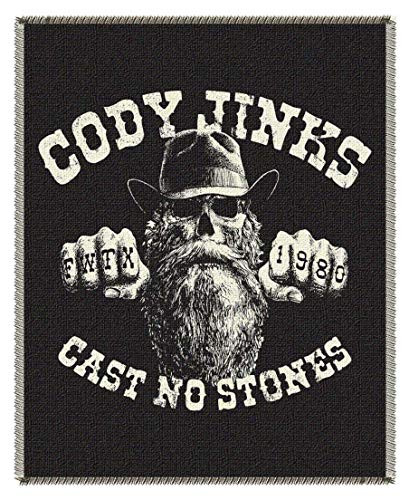 CODY JINKS CNS Woven Throw Blanket - B08LPXQFJW